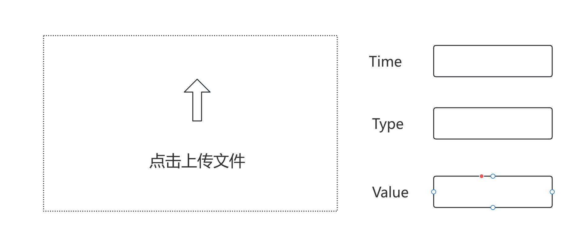 Upload component sketch