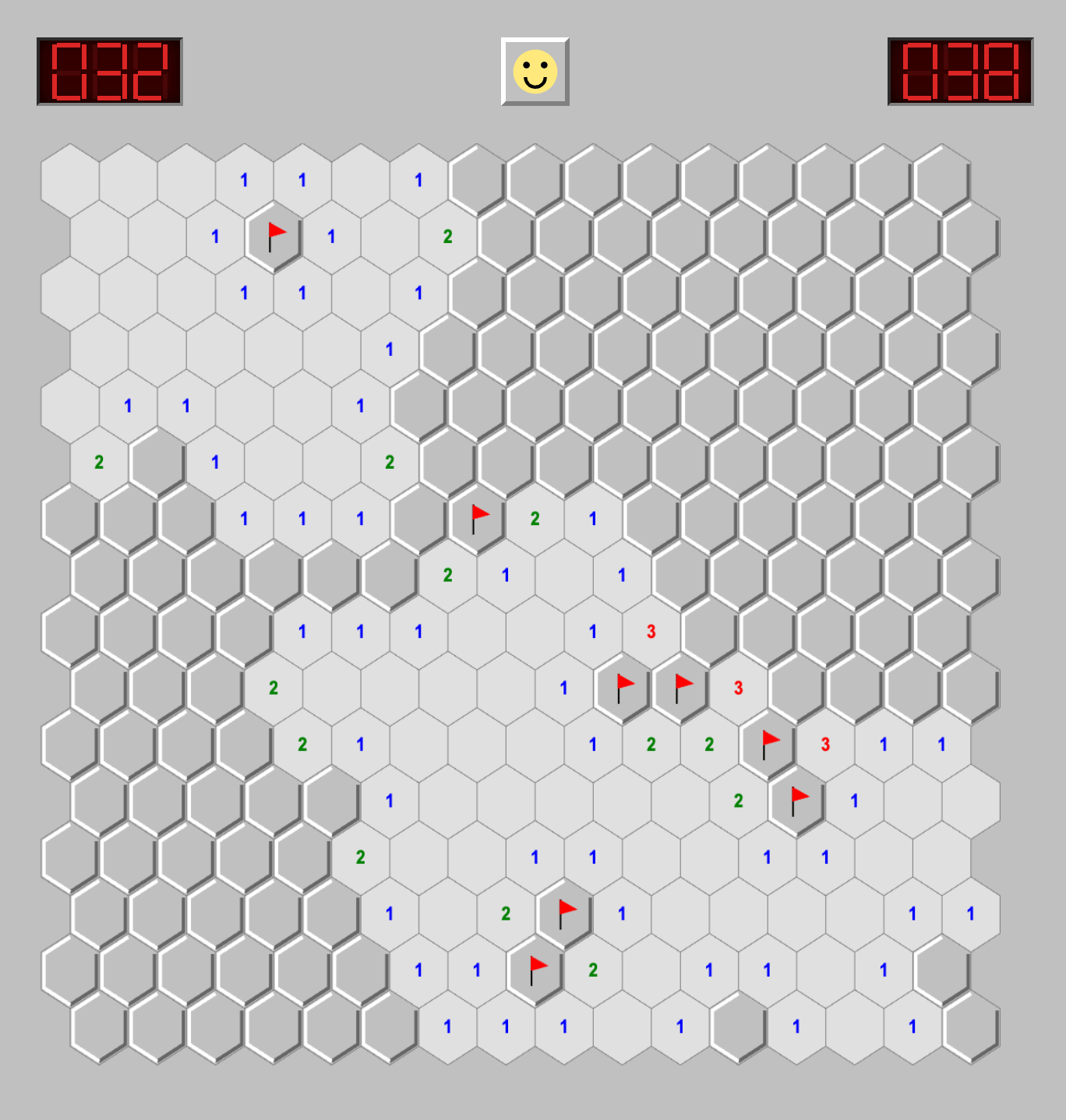 Minesweeper Hexagonal Mode