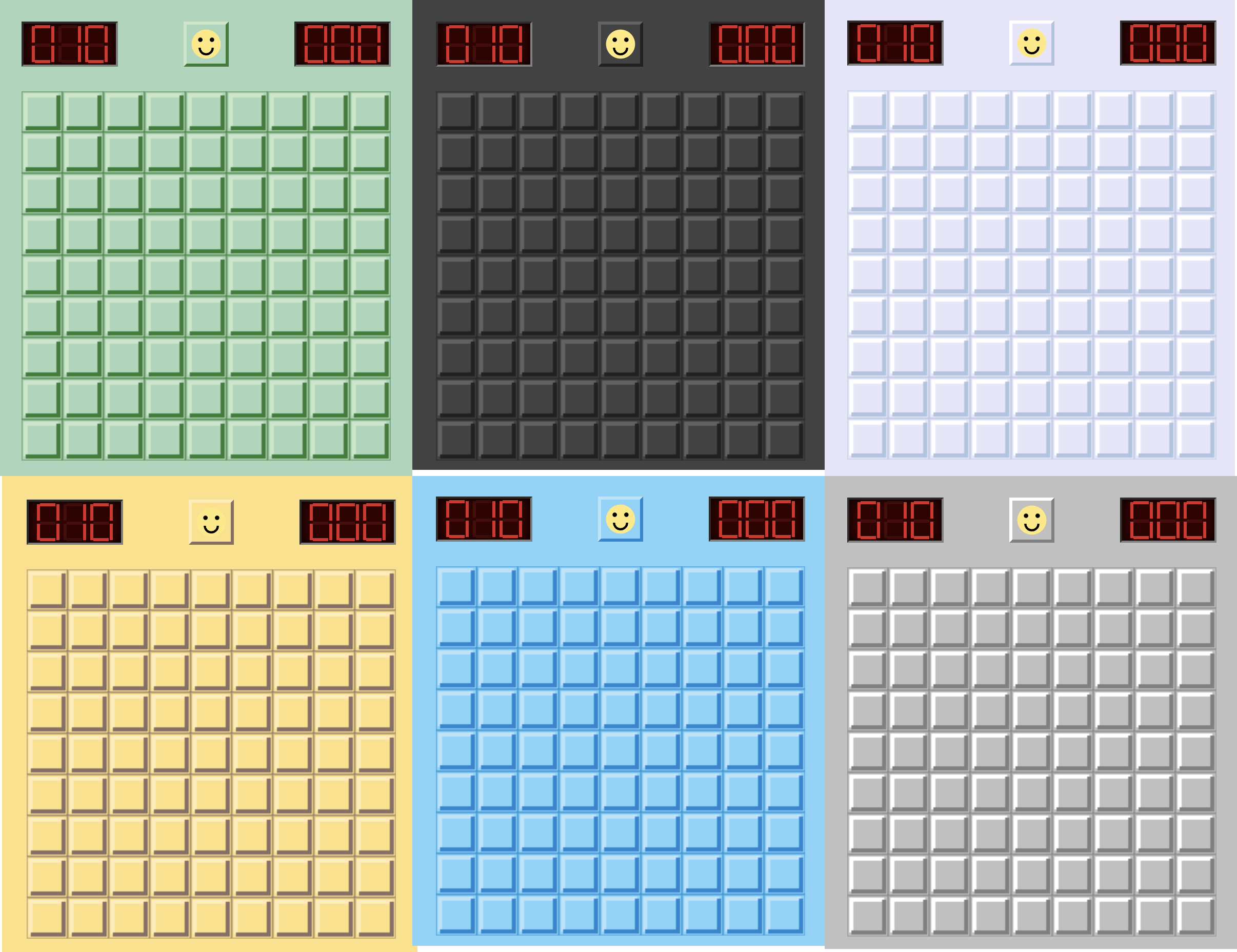 Building Minesweeper Game from Scratch with Claude3.5 - Adding Color Themes